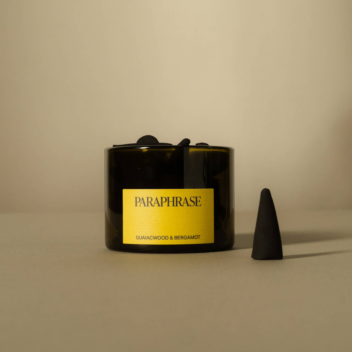 GUAIACWOOD & BERGAMOT INCENSE CONES