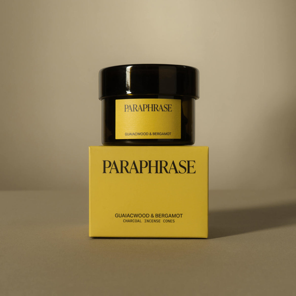 GUAIACWOOD & BERGAMOT INCENSE CONES